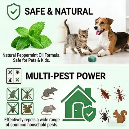 12 Pack Natural Fishing Gear Storage Protector – Rodent & Insect Repellent Tablets for Tackle Boxes, Boats, Garages & Camping Gear