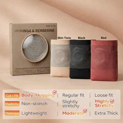 2026 New Release: Moringa & Berberine 4-In-1 Toning & Shaping Shorts