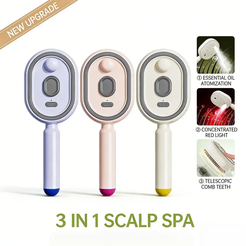 Cloudmades Electric Spray Air Cushion Massage Comb