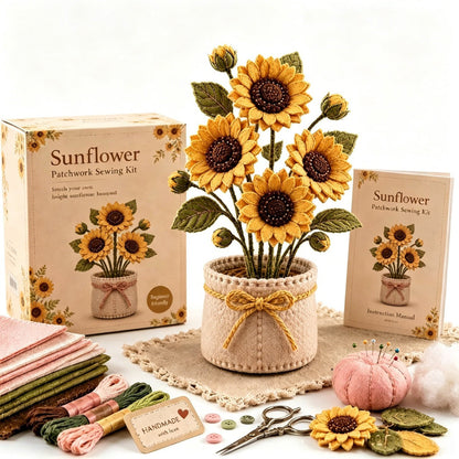 🌷Botanical Patchwork Felt DIY Kit Series