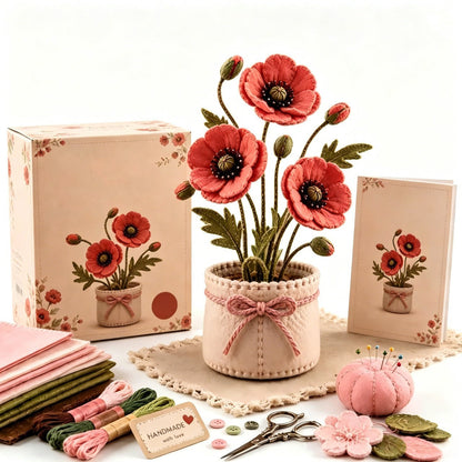 🌷Botanical Patchwork Felt DIY Kit Series