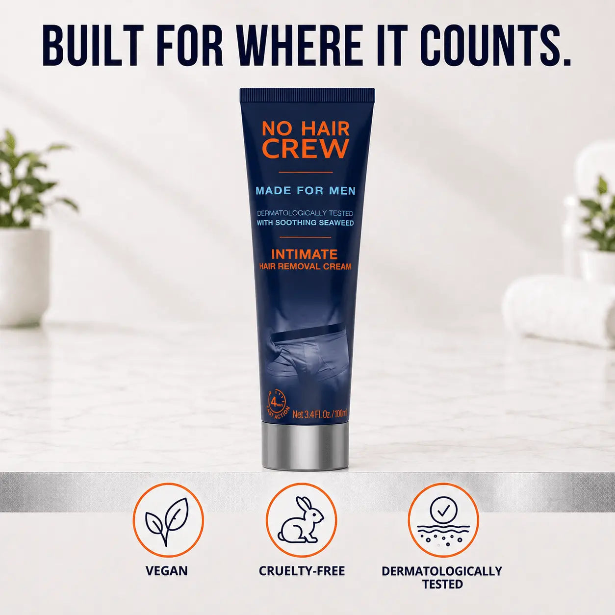 INTIMATE Hair Removal Cream for Sensitive Areas