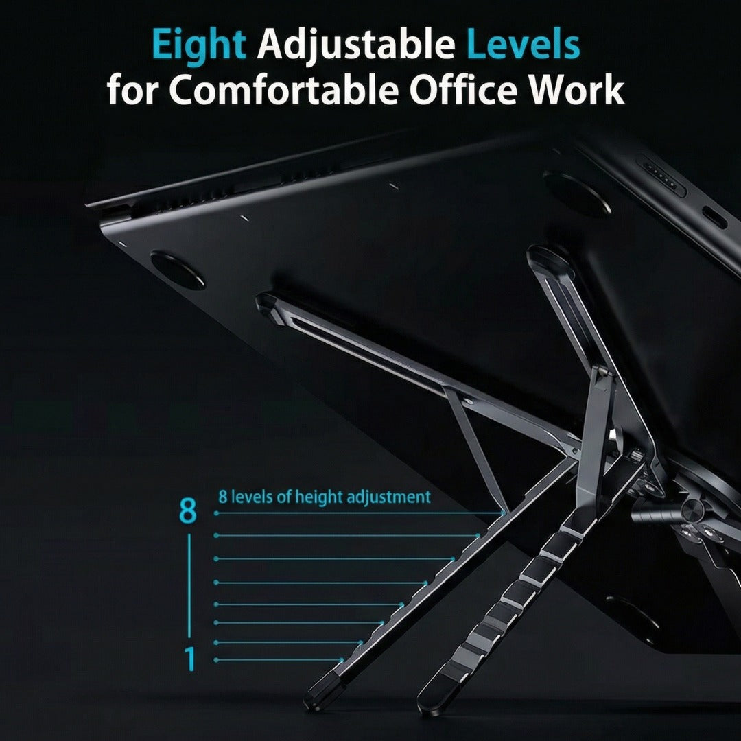FlexCore™ 3-in-1 Magnetic Laptop & Phone Stand