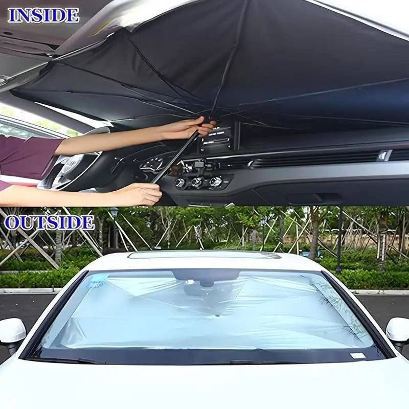 🔥Summer Flash Sale 50% OFF -🚗Universal Portable Car Windshield Sunshade
