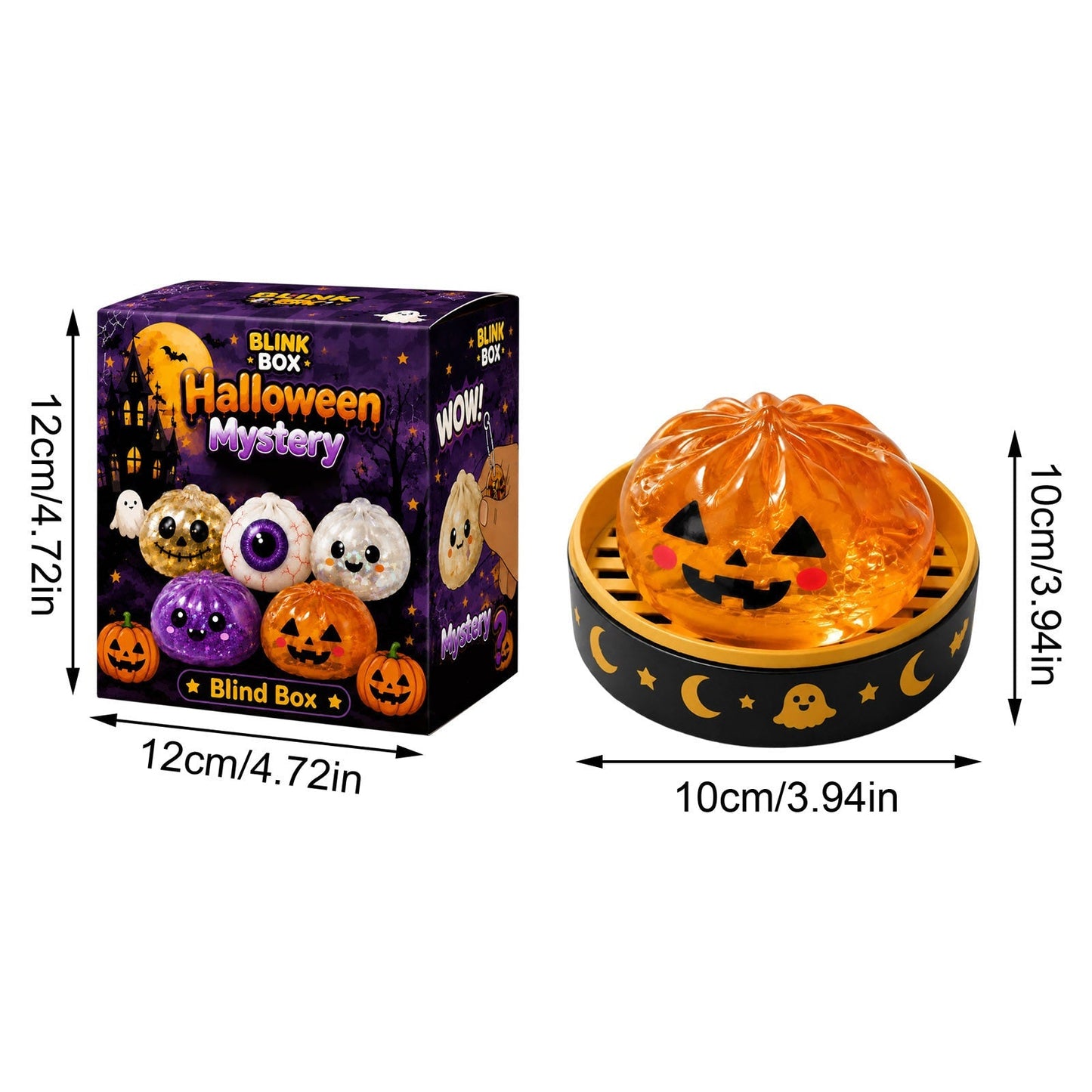 🎃 Halloween Pumpkin Slow-Rising Squishy