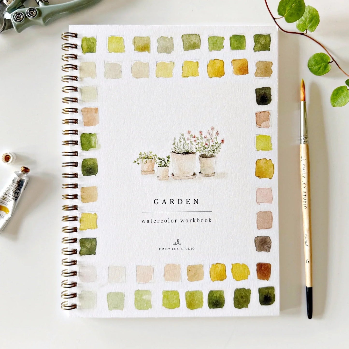 🎁Cozy Slow Watercolor Workbook Art Practice Set
